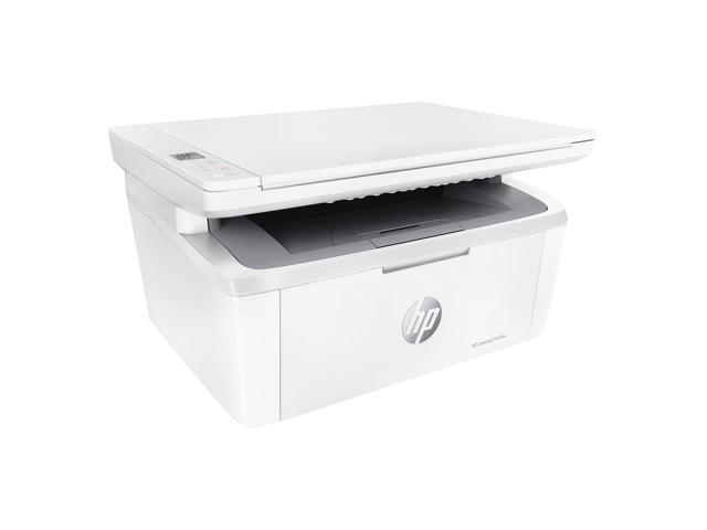 HP - LaserJet M140w Wireless AI-Enabled Black and Laser Printer - White - image 3