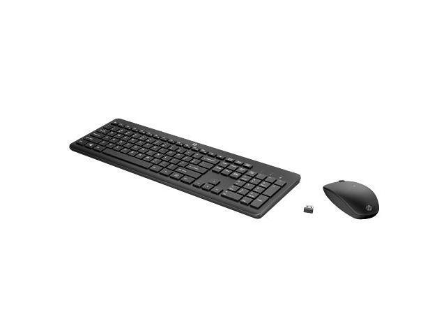 HP - 230 Full-size Wireless Keyboard and Mouse Bundle - Black - image 10