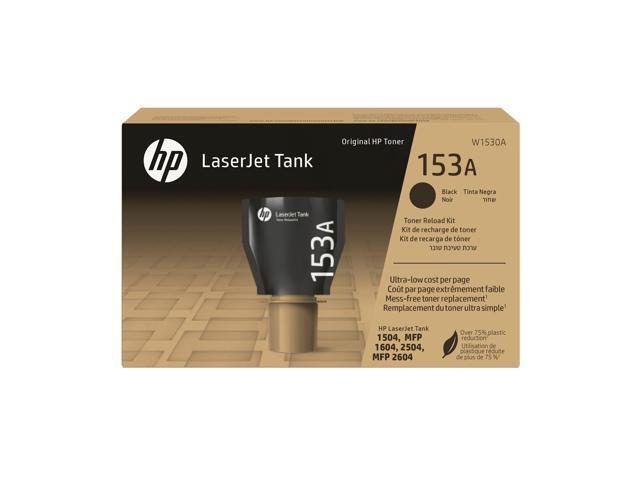 HP 153A Black Original LaserJet Tank Toner Reload Kit, ~2,500 pages, W1530A