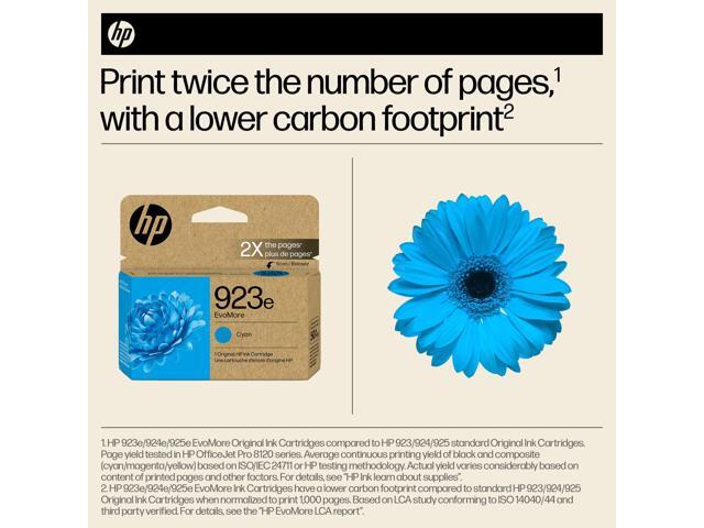 HP 923E 4K0T4LN Cyan Original Ink Cartridge