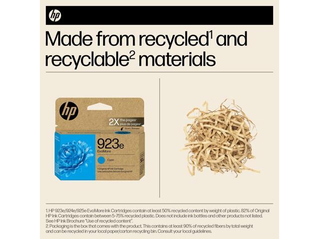 HP 923E 4K0T4LN Cyan Original Ink Cartridge