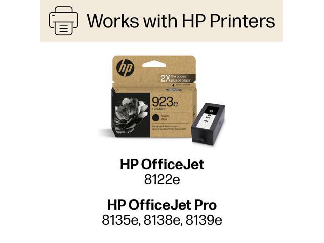 HP - 923e EvoMore Ink Cartridge - Black - image 3