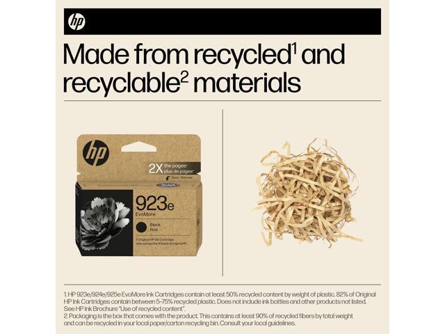 HP - 923e EvoMore Ink Cartridge - Black - image 4