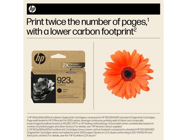 HP - 923e EvoMore Ink Cartridge - Black - image 5