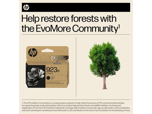 HP - 923e EvoMore Ink Cartridge - Black - image 7