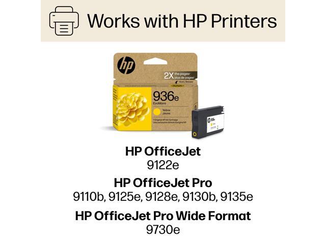 HP - 936e EvoMore Ink Cartridge - Yellow - image 2