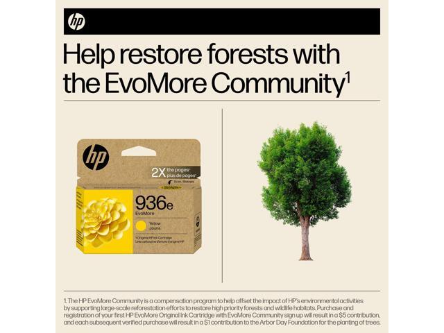HP - 936e EvoMore Ink Cartridge - Yellow - image 6
