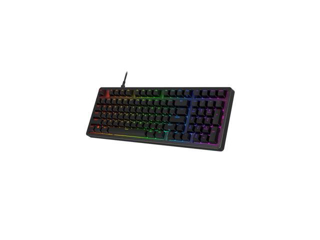 HyperX - Origins 2 1800 Wired Mechanical Linear Red Switch Gaming Keyboard with RGB Back Lighting - Black - image 3
