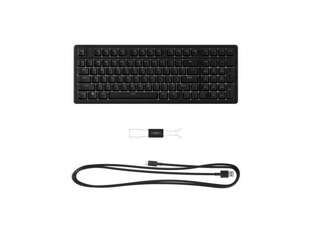 HyperX - Origins 2 1800 Wired Mechanical Linear Red Switch Gaming Keyboard with RGB Back Lighting - Black - image 6