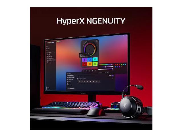 HyperX - Cloud Alpha 2 Wireless Gaming Headset for PC, PS5, PS4, Nintendo Switch, Mac, Mobile, and Bluetooth - Black - image 8
