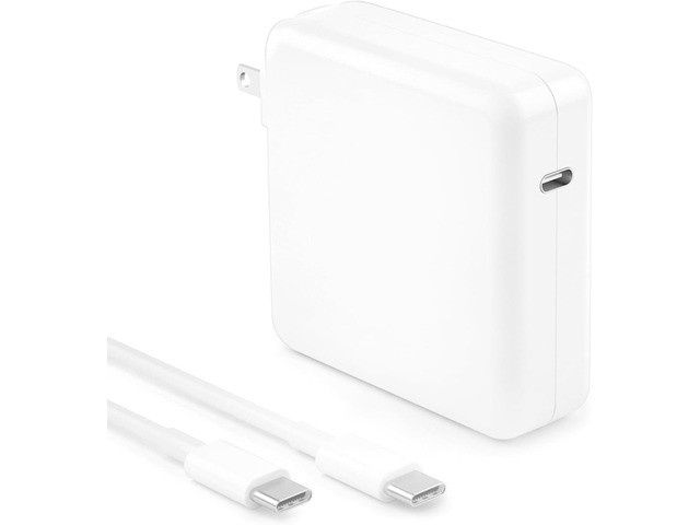 Mac Book Pro Charger - 118W USB C Charger Fast Charger for MacBook Air, iPad Pro, Samsung Galaxy and All USB-C Devices, 7.2ft USB C to C Cable