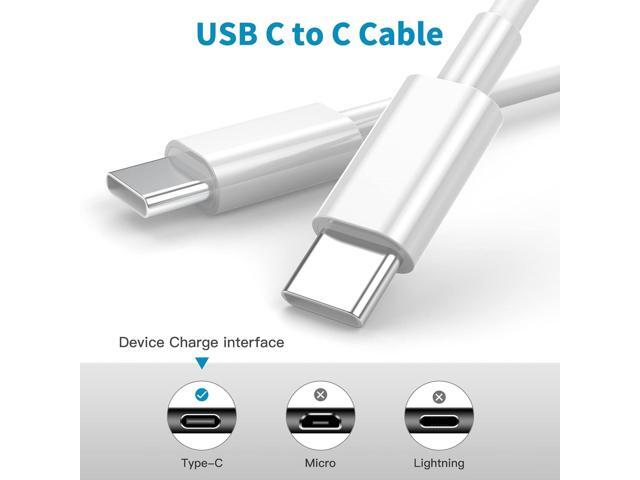 USB C to USB C Charging Cable for Apple iPhone 15 Charger Fast 6ft Long USBC to USB-C Power Cord for iPhone 15 Pro Max/ Air 13 inch/IPad...