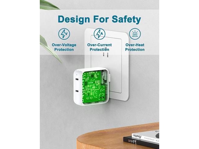 Charger for MacBook Air MacBook Pro 13 14 15 16 inch 2024 2023 2022 2021 2020 2019, M1 M2 M3, iPad Pro Air Mini, iPhone 15 Pro Max Plus, 67W Dual...