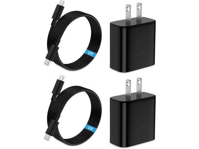 45W Fast Charger USB C for Samsung Fast Charger Type C with 6FT Type C Charging Cable Cord Charger for Samsung Galaxy S24 Ultra/S24/S23... 45W Fast Charger USB C for Samsung Fast Charger Type C with 6FT Type C Charging Cable Cord Charger for Samsung Galaxy S24 Ultra/S24/S23...