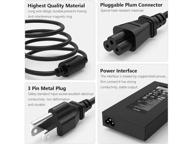 150W AC Adapter Charger Compatible with HP ZBook 15 16 17 G3 G4 G5 G6 G7 ZBook Studio15 OMEN x by 15 17 ADP-150XB B 776620-001 917677-003 75626-003...