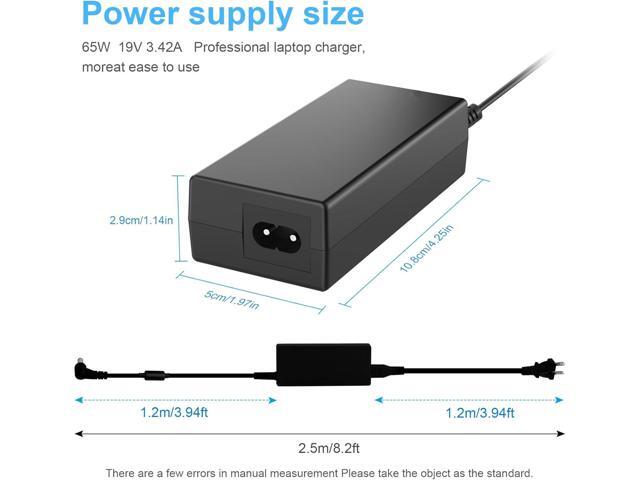 Futurebatt AC Adapter Laptop Charger for Toshiba Satellite C55 C50 C55D C655 C655D C850 C855 C855D L755 L655 L745 L775 L855 L505 L55 S55 P50 P50T...