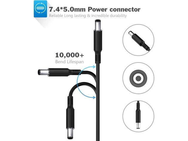 90W Laptop Charger for Dell Latitude E6410 E6420 E6430 E6440 E6540 7490 7390 7480 5490 5580 5480 3190 E5470 E6520 E7440 E7450 with Size 7.4x5.0mm...