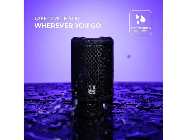 Altec Lansing - HydraMotion Wireless Bluetooth Speaker with 360 Degree Sound, Portable IP67 Waterproof for Outdoors, Shockproof, Snowproof,...