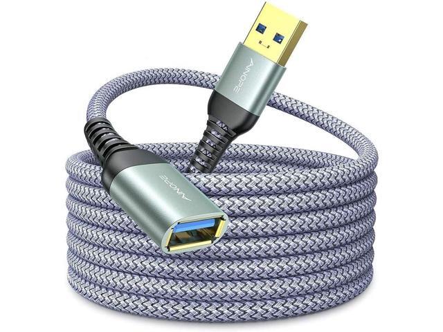 AINOPE USB Extension Cable,USB Extender,USB 3.0 Extension Cable, Male to Female Cord High Data Transfer Compatible with Webcam,USB Keyboard,Flash...