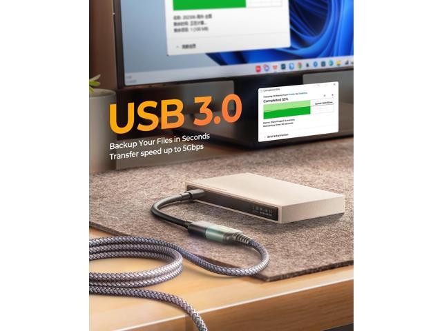 AINOPE USB Extension Cable,USB Extender,USB 3.0 Extension Cable, Male to Female Cord High Data Transfer Compatible with Webcam,USB Keyboard,Flash...