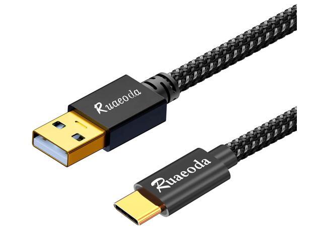 USB C Cable 20 ft,3.1A Type C Charger Fast Charging Cable, USB A to USB C 3A Charger Durable Nylon Braided Compatible with Galaxy S10 S9 Plus S21,...