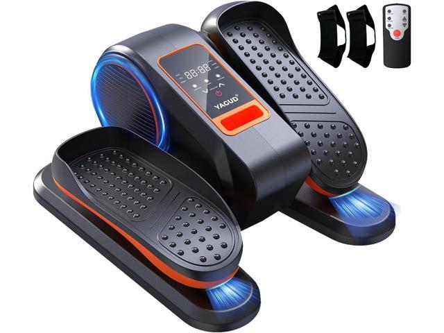Under Desk Machine, Electric Elliptical Leg Exerciser for Senior, 13 Adjustable Speeds Quiet and Portable Seated Pedal Exerciser for Training with.