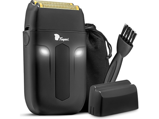 Fagaci Double Foil Shaver for Men Electric Shaver with Close Shaving, No Irritation, Professional Barber Foil Shavers 8500 RPM High Torque, 3H...