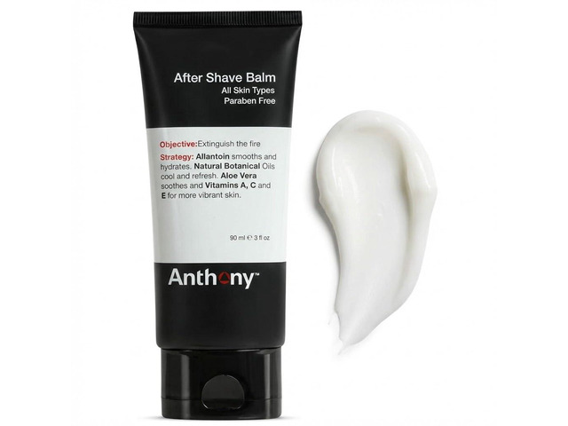Anthony After Shave Balm for Men, Cooling & Hydrating Lotion with Vitamins A, C & E, Aloe Vera & Botanical Extracts, 3 fl oz, Aftershave Soothes,...