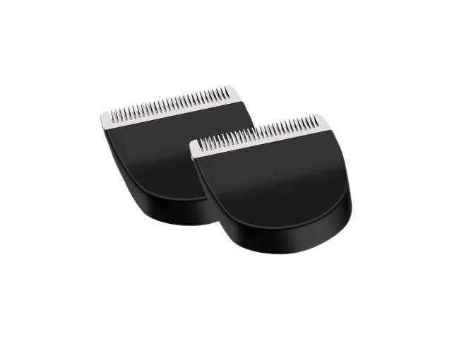2PCS Black Professional Peanut Clippers/Trimmers Snap On Replacement Blades #2068-300-Fits Compatible with Peanut Hair Clipper