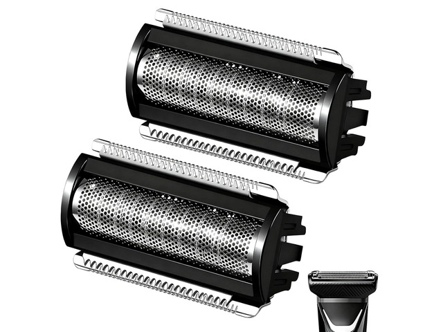 Shaver Replacement Blade compatible with MANSCAPED The Lawn Mower 5.0 Ultra SkinSafe Replacement Foil Shaver Head Refill (Black-Lawn Mower 5.0 Foil...