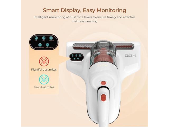 J200 Improve Sleep Mattress Vacuum Cleaner Uv Sanitizing, Deep Cleaning Bed Vacuum Non-Destructive Fabrics, 99.9% Effective Filtration for Allergy...