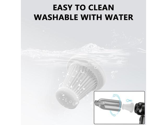 HRYCF Car Vacuum Cleaner,Handheld Vacuum,20000PA High Power 4-in-1 Portable Rechargeable Vacuum Cleaner with Brushless Motor, Small Vacuum for Car...