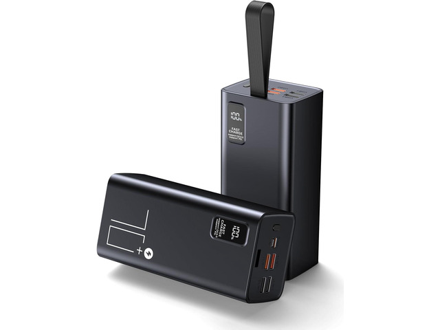 Portable Charger 70000mAh Power Bank High Capacity, 30W PD & QC 3.0 Fast Charging, 5 Output 2 Input USB-C Battery Pack with LED Display for Phone...