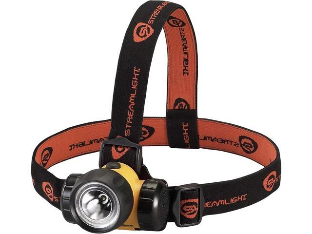 Streamlight 61200 3AA HAZ-LO Headlamp, Yellow - 120 Lumens