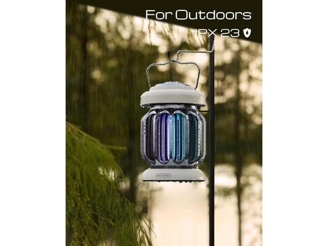 GeckoMan Hybrid Spectrum, Waterproof Switch Bug Zapper Outdoor Bug Zapper Indoor Mosquito Repellent Outdoor Patio Mosquito Zapper Electric Fly...