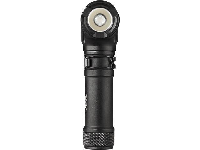 Streamlight 88095 ProTac 90X 1000-Lumen Right Angle Compact Multi-Fuel Tactical EDC Flashlight Includes Rechargeable Battery and Holster, Black