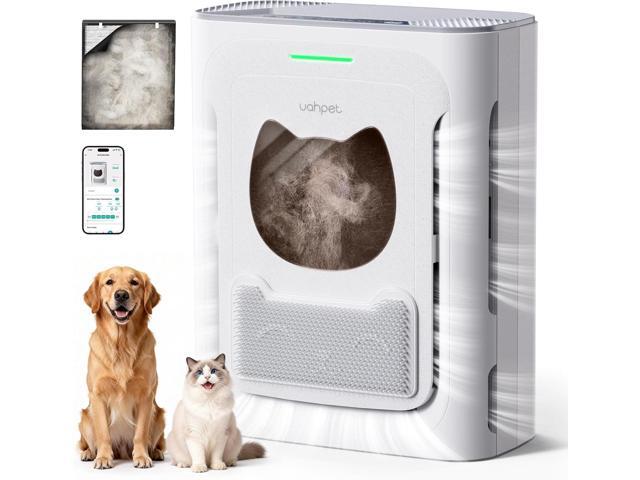 Pet Air Purifier for Home, Reduce Pet Hair, Dander, Odors, Dust, Smoke for Large Rooms up to 2100 Ft², Air Cleaner with H13 HEPA, Washable.
