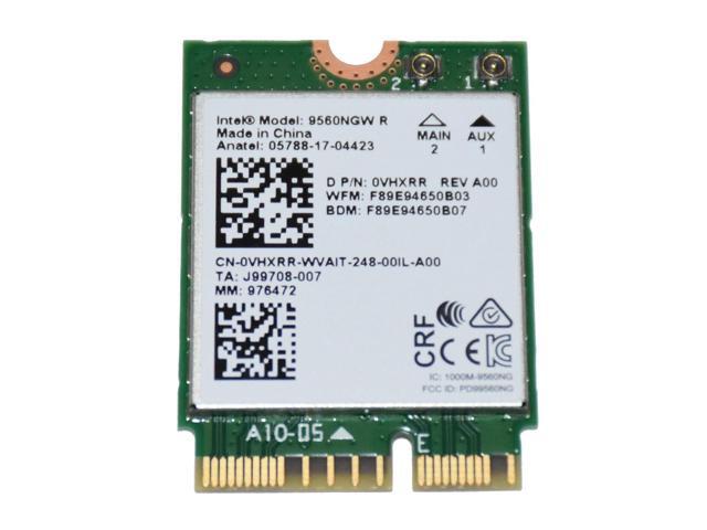 Vhxrr_Uc 0VHXRR Intel 9560NGW Pcie M.2 2230 802.11AC Wlan Bluetooth 5.1 Wireless Card Vhxrr Laptop Wireless Cards - Wifi