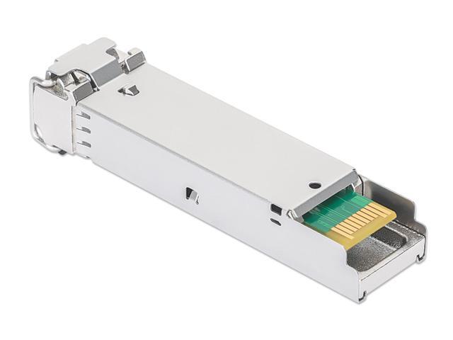Intellinet Industrial Gigabit Fiber SFP Optical Transceiver Module, 1000Base-SX (LC) Multi-Mode Port, 550 m, MSA-compliant for Maximum...