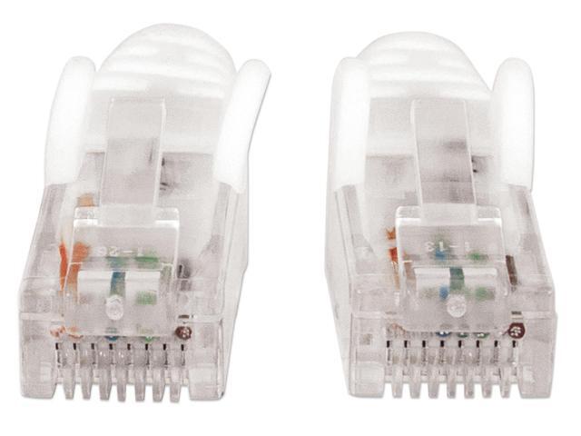 Intellinet Network Cable, Cat5e, UTP, RJ45 Male / RJ45 Male, 10.5 m (35 ft.), White