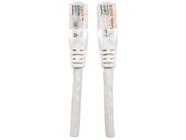Intellinet Network Cable, Cat5e, UTP, RJ45 Male / RJ45 Male, 10.5 m (35 ft.), White