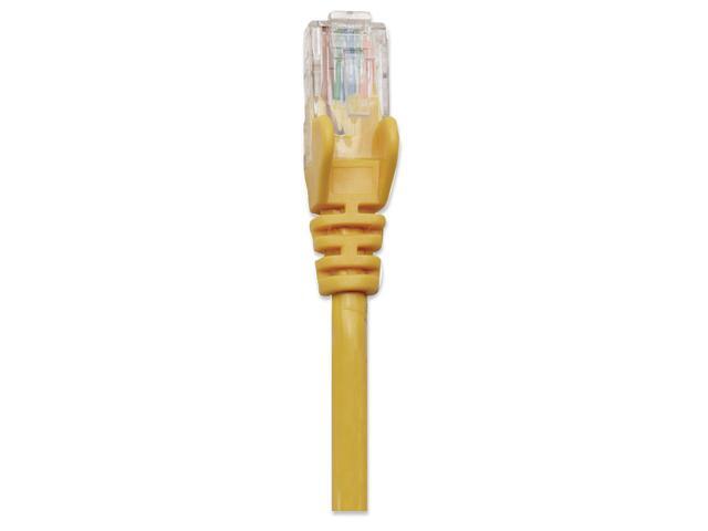 Intellinet Network Cable, Cat5e, UTP, RJ45 Male / RJ45 Male, 10.5 m (35 ft.), Yellow