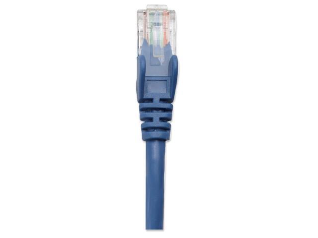 Intellinet Network Cable, Cat5e, UTP, RJ45 Male / RJ45 Male, 22.5 m (75 ft.), Blue