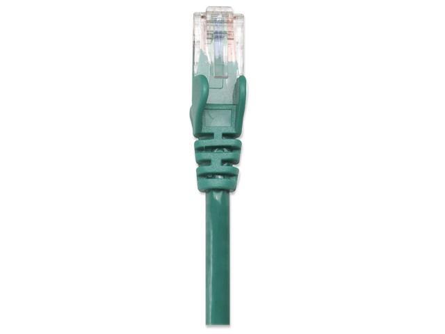 Intellinet Network Cable, Cat5e, UTP, RJ45 Male / RJ45 Male, 22.5 m (75 ft.), Green