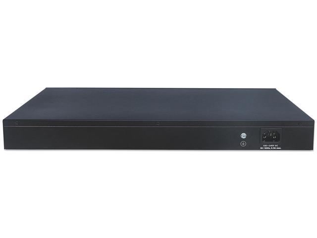 Intellinet 48-Port Gigabit Ethernet Web-Managed Switch with 4 SFP Ports, 48 x 10/100/1000 Mbps RJ45 Ports + 4 x SFP, IEEE 802.3az Energy Efficient...