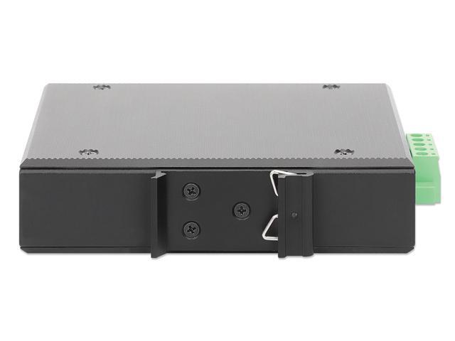 Intellinet Industrial 4-Port Gigabit Ethernet PoE++ Switch with 2 SFP Ports, IEEE 802.3bt (4PPoE) Compliant, PoE Power Budget up to 240 W, Output...