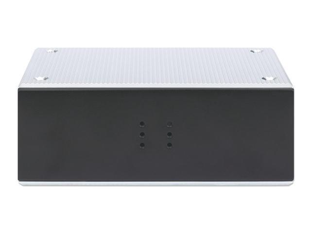 Intellinet Industrial 8-Port Gigabit Ethernet Layer 2+ Web-Managed Switch with 2 SFP Ports, IP30-Rated Metal Housing, SNMP, QoS, VLAN, ACL,...