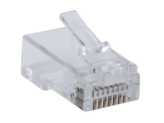 Intellinet Network Solutions 791090 FastCrimp CAT-6 RJ45 Modular Plugs (100-Pack)