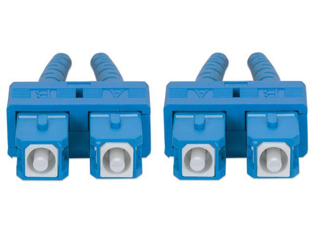 Intellinet 2 m SC to SC UPC Fiber Optic Patch Cable, 2.0 mm, Duplex, OFNR, Singlemode BIF, Yellow, 9/125 µm, Bend Insensitive Fiber Cable G.657.A1,...