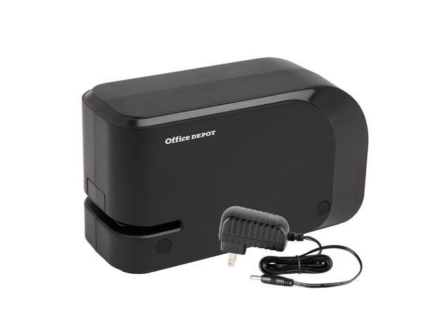 Office Depot Half-Strip Compact Electric Stapler, Black, 71757